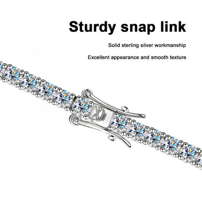 Moissanite Tennis Bracelet